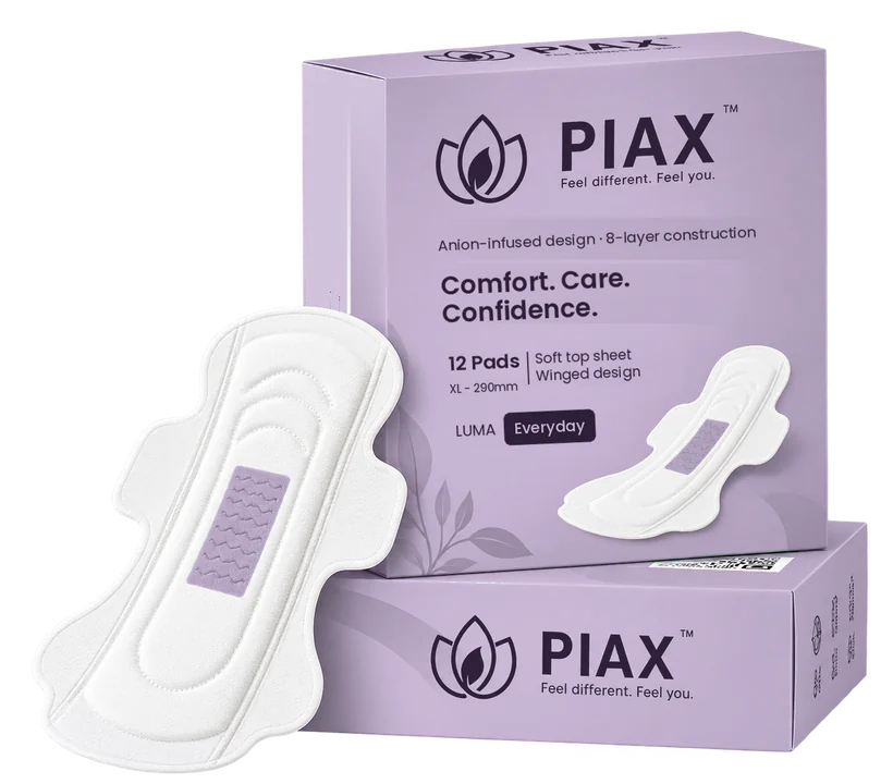 PIAX LUMA Everyday box of 12 pads in Muted Lavender