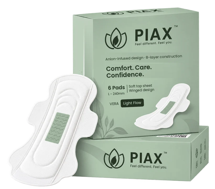 PIAX VERA Lite box of 6 pads in Soft Sage Green