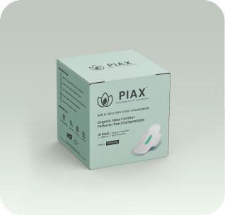 PIAX Organic Sanitary Pads Package